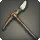 Plumed Bronze Pickaxe