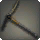 Plumed Doman Steel Pickaxe