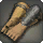 Fingerless Boarskin Gloves