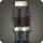 Altered Velveteen Hose