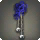 Blue Carnation Earring