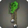 Green Carnation Earring