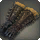 Titanium Gold Spiked Gloves of Maiming
